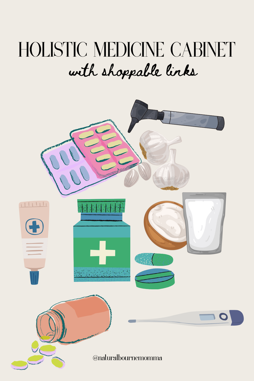 Beginners Holistic Medicine Cabinet